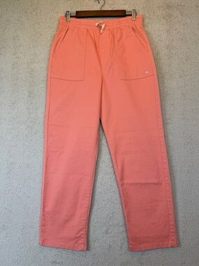 Free Assembly Coral Peach Drawstring Pants Casual Cotton Stretch Plus Size XXL